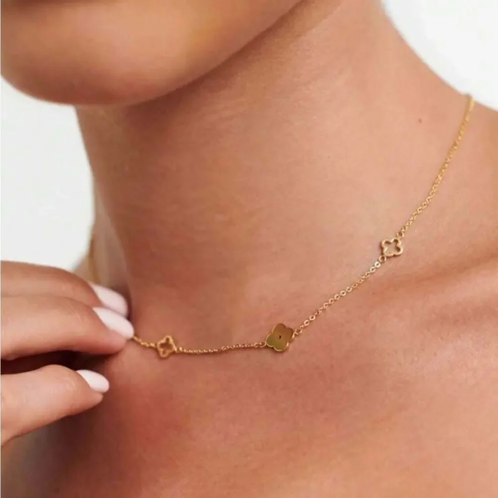 Clover  necklace N1261